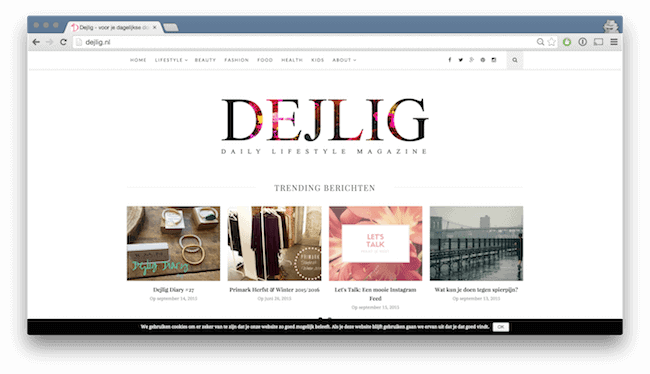 Nieuwe site live: dejlig.nl